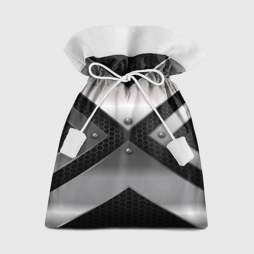 Подарочный мешок Металлические полосы / 3D-принт – фото 1