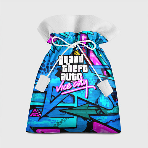 Подарочный мешок GTA vice city steel grafity / 3D-принт – фото 1