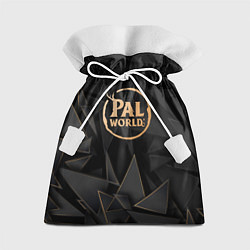 Мешок для подарков Palworld golden poly, цвет: 3D-принт
