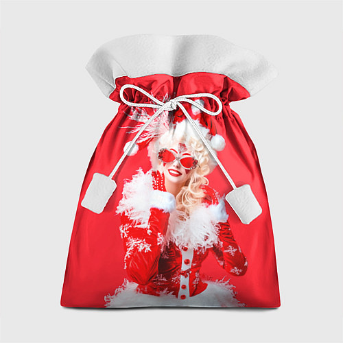 Подарочный мешок Креативная снегурочки - высокая мода / 3D-принт – фото 1