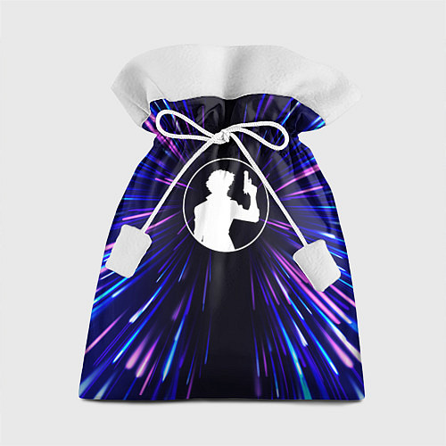 Подарочный мешок Cowboy Bebop neon energy / 3D-принт – фото 1