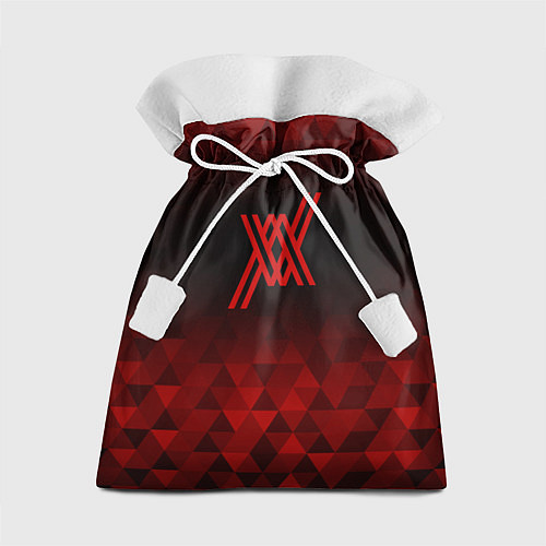 Подарочный мешок Darling in the FranXX red poly / 3D-принт – фото 1