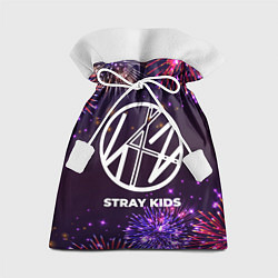 Мешок для подарков Праздничный Stray Kids, цвет: 3D-принт