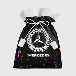Мешок для подарков Mercedes конфети, цвет: 3D-принт
