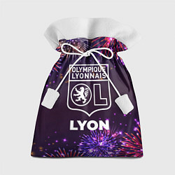 Мешок для подарков Праздничный Lyon, цвет: 3D-принт