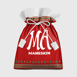 Мешок для подарков Maneskin new year, цвет: 3D-принт