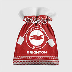 Мешок для подарков Новогодний Brighton, цвет: 3D-принт