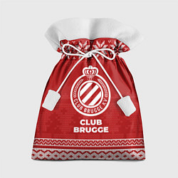 Мешок для подарков Новогодний Club Brugge, цвет: 3D-принт
