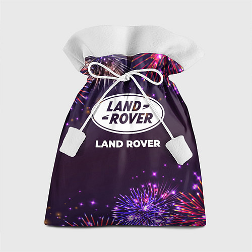 Подарочный мешок Праздничный Land Rover / 3D-принт – фото 1