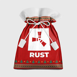 Мешок для подарков Rust new year, цвет: 3D-принт