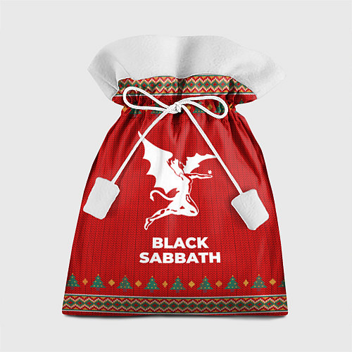 Подарочный мешок Black Sabbath new year / 3D-принт – фото 1