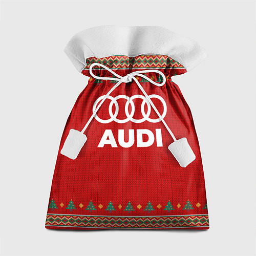 Подарочный мешок Audi new year / 3D-принт – фото 1