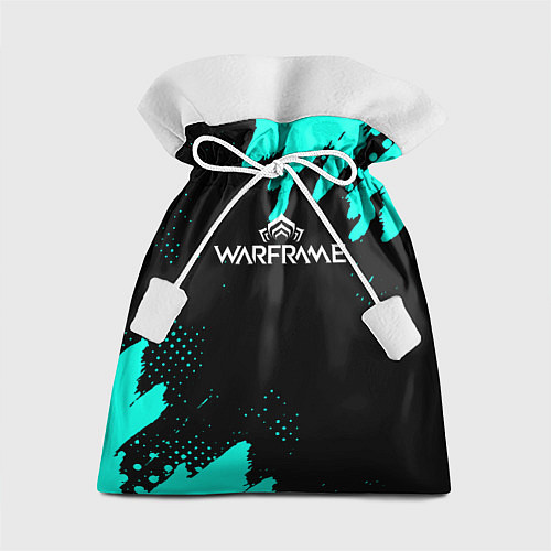Подарочный мешок Warframe краски голубые / 3D-принт – фото 1