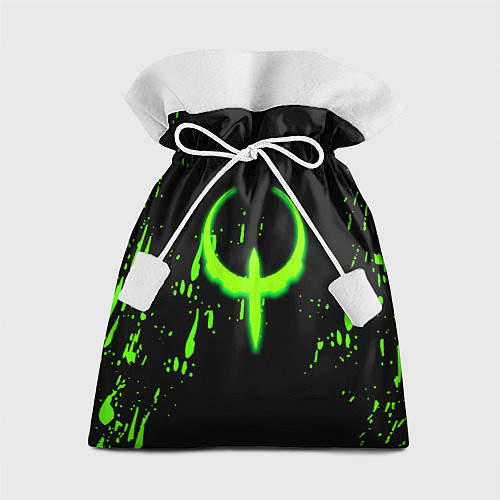 Подарочный мешок Quake брызги кислотных красок / 3D-принт – фото 1