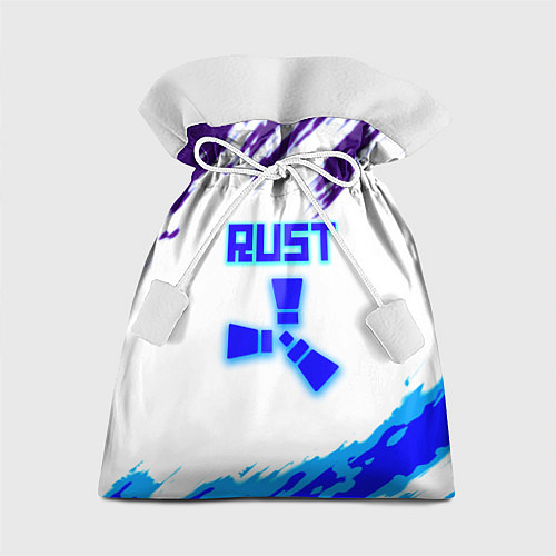 Подарочный мешок Rust неоновые краски / 3D-принт – фото 1