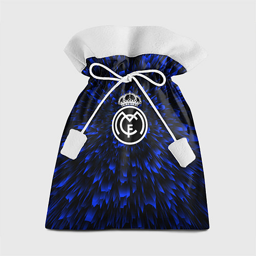 Подарочный мешок Real Madrid blue energy / 3D-принт – фото 1