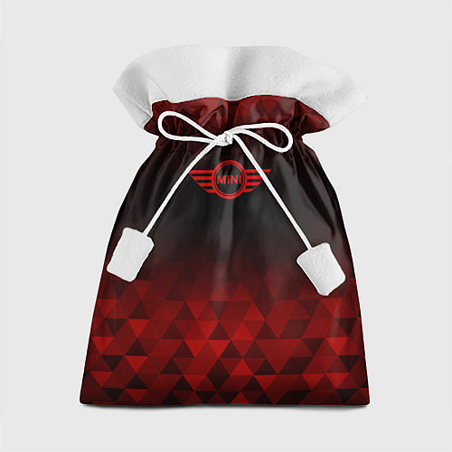 Подарочный мешок Mini red poly / 3D-принт – фото 1