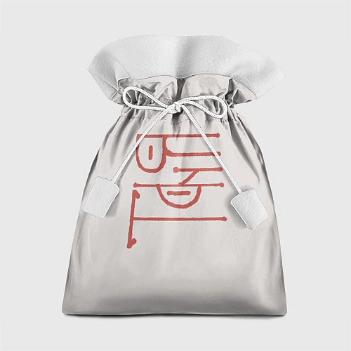 Подарочный мешок Таня - красная надпись / 3D-принт – фото 1