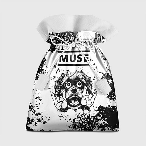 Подарочный мешок Muse - рок пес / 3D-принт – фото 1