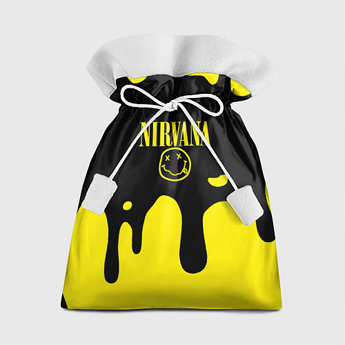 Подарочный мешок Нирвана потёки / 3D-принт – фото 1