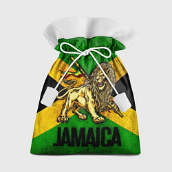 Мешок для подарков Jamaica lion flag, цвет: 3D-принт