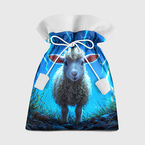 Подарочный мешок Овечка в разрядах молнии / 3D-принт – фото 1