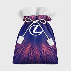 Мешок для подарков Lexus red energy, цвет: 3D-принт