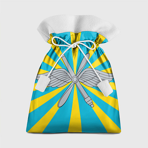 Подарочный мешок Военно-воздушные силы: флаг / 3D-принт – фото 1