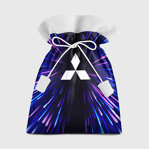 Подарочный мешок Mitsubishi neon energy / 3D-принт – фото 1