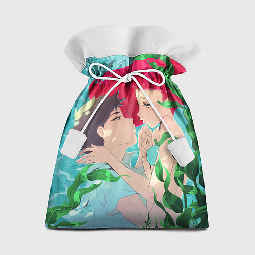 Подарочный мешок Парень и русалочка / 3D-принт – фото 1