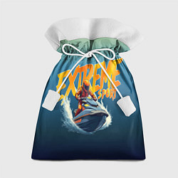 Мешок для подарков Экстремальный гидроцикл, цвет: 3D-принт