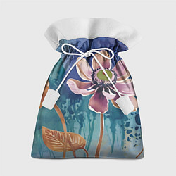 Мешок для подарков Красочный цветок, цвет: 3D-принт
