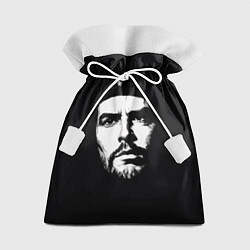 Мешок для подарков Че Гевара тёмный фон, цвет: 3D-принт