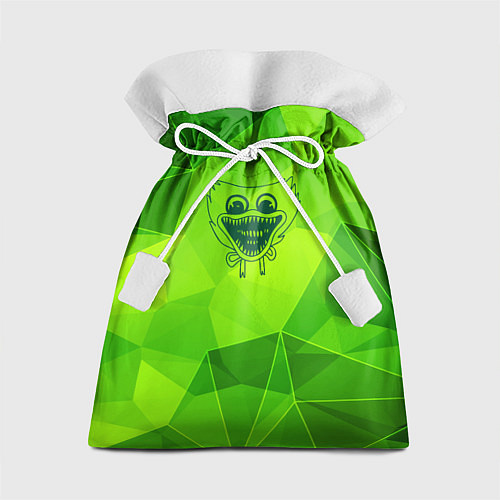 Подарочный мешок Poppy Playtime green poly / 3D-принт – фото 1