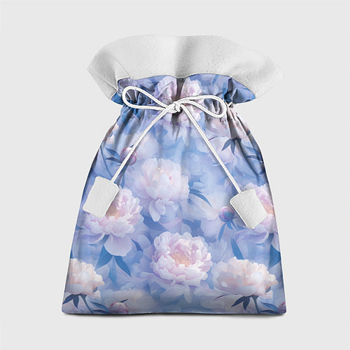 Подарочный мешок Цветы в туманности / 3D-принт – фото 1