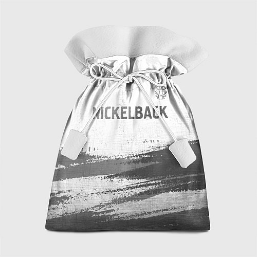 Подарочный мешок Nickelback - white gradient посередине / 3D-принт – фото 1