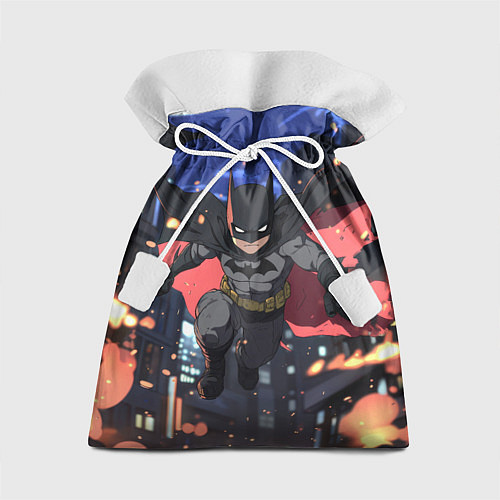 Подарочный мешок Злой Бэтмен в полете / 3D-принт – фото 1