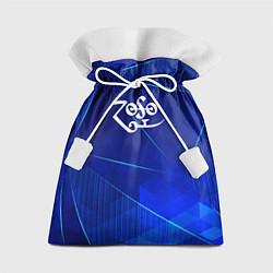 Мешок для подарков Led Zeppelin blue poly, цвет: 3D-принт