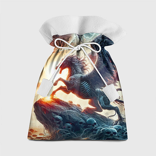 Подарочный мешок Пегас тёмных сил - нейроарт / 3D-принт – фото 1