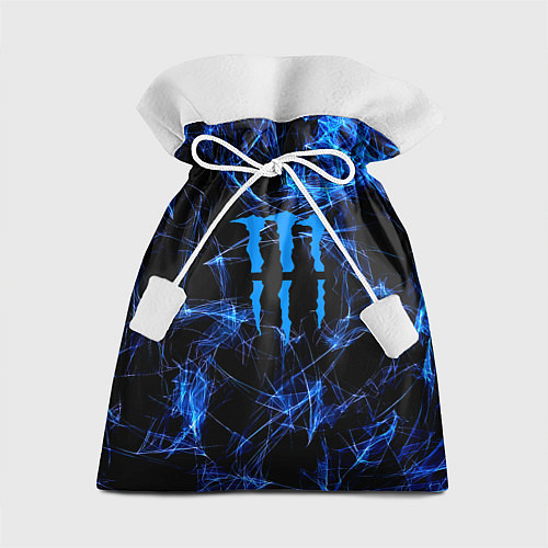 Подарочный мешок Monster energy искры дымы / 3D-принт – фото 1