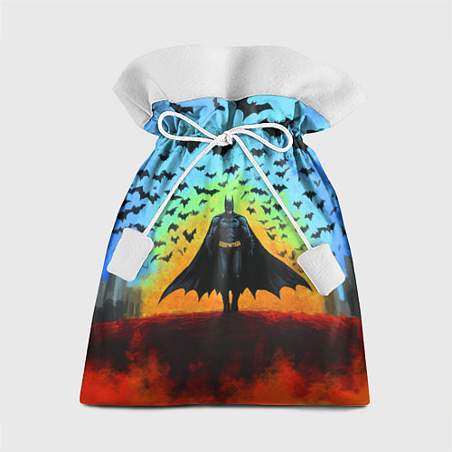 Подарочный мешок Бэтмен и летучие мыши / 3D-принт – фото 1