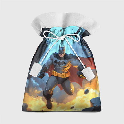 Подарочный мешок Бэтмен в прыжке / 3D-принт – фото 1
