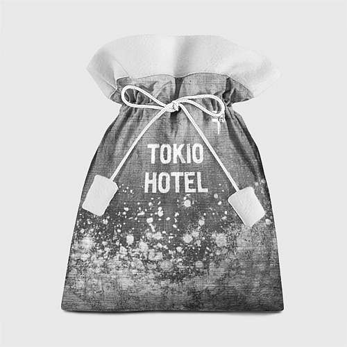 Подарочный мешок Tokio Hotel - grey gradient посередине / 3D-принт – фото 1