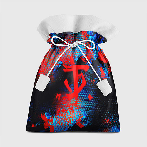 Подарочный мешок Doom космическая абстракция / 3D-принт – фото 1