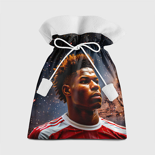 Подарочный мешок Маркус Рашфорд и космос / 3D-принт – фото 1