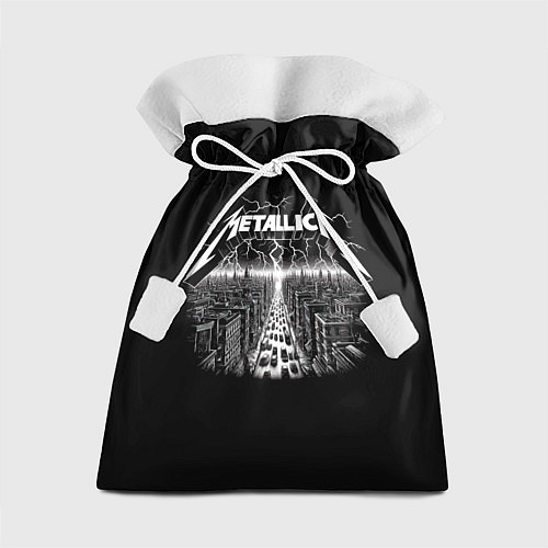 Подарочный мешок Metallica - lightnings in metropolis / 3D-принт – фото 1