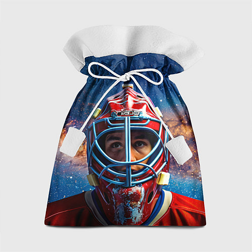 Подарочный мешок Голкипер в космосе / 3D-принт – фото 1