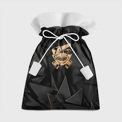 Подарочный мешок Tokyo Ghoul golden poly / 3D-принт – фото 1