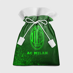 Мешок для подарков AC Milan - green gradient, цвет: 3D-принт