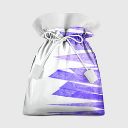 Мешок для подарков Color white purple, цвет: 3D-принт